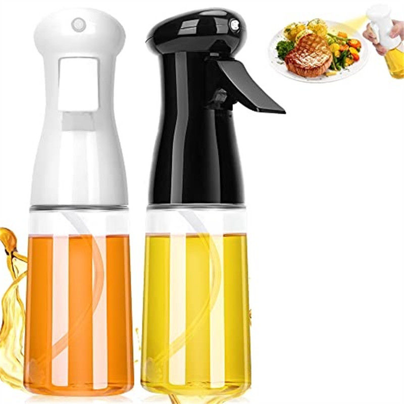 Logotipo personalizado 230 ML Sprayer de vinagre de vidrio botella de aceite de oliva Mister para herramientas domésticas